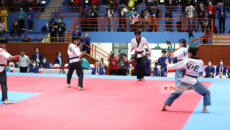 Teakwondo giành HCV cho Việt Nam ngay trận ra quân tại SEA Games 31 - Ảnh 4