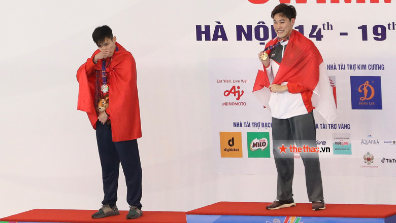 Thanh Bảo sụt sùi trong ngày phá kỷ lục SEA Games nhưng hụt HCV - Ảnh 1