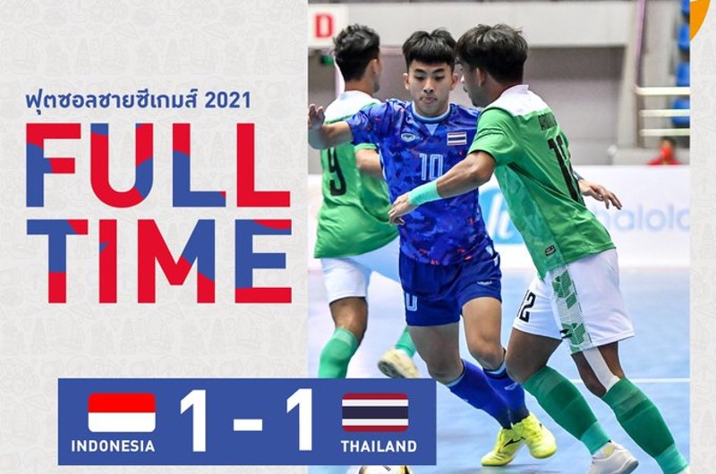 Kết quả futsal nam Thái Lan vs Indonesia: Chia điểm đáng tiếc - Ảnh 1