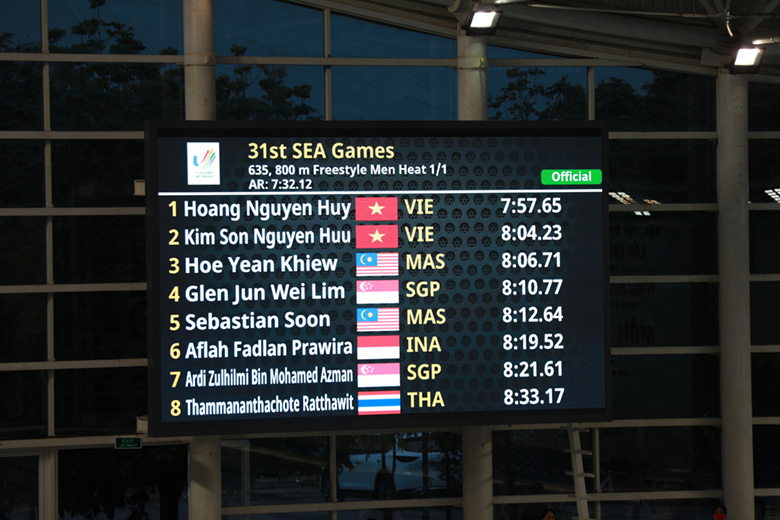 Nguyễn Huy Hoàng thắng áp đảo nội dung 800m tự do tại SEA Games 31 - Ảnh 1