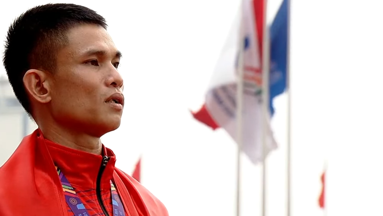 Võ Xuân Vĩnh vượt Thành Ngưng, giành HCV đi bộ 20km SEA Games 31 - Ảnh 3