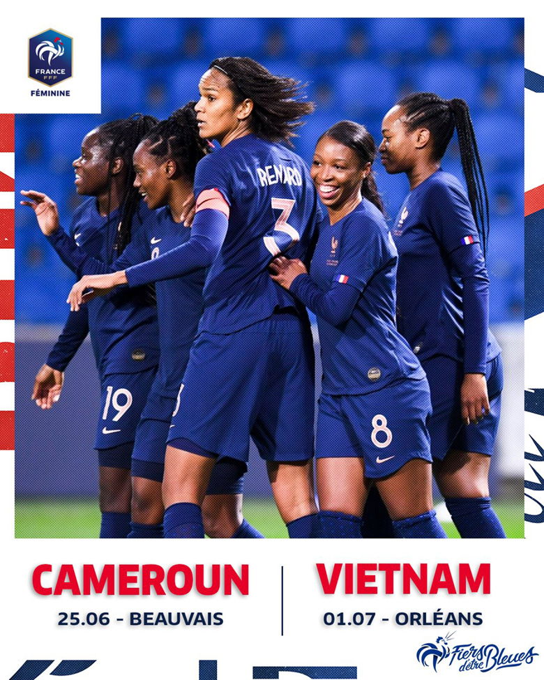 ĐT nữ Việt Nam giao hữu với Pháp sau SEA Games 31 - Ảnh 1