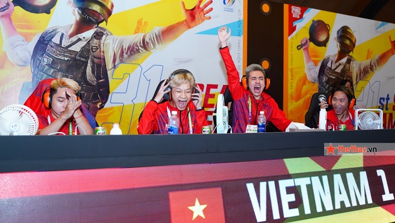 Chung kết PUBG Mobile đồng đội SEA Games 31 ngày 2: Việt Nam 1 vươn lên dẫn đầu - Ảnh 1