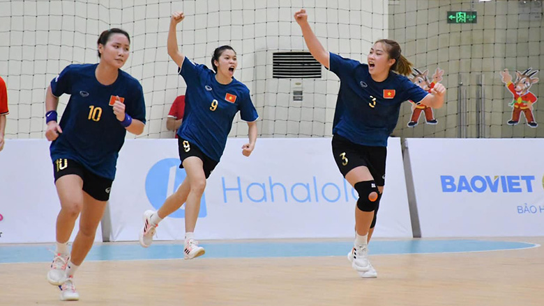 ĐT Việt Nam thắng Thái Lan, giành HCV SEA Games 31 ở nội dung bóng ném nữ - Ảnh 1