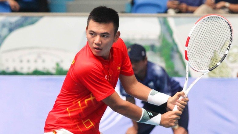 Link xem trực tiếp Lý Hoàng Nam, Trịnh Linh Giang ở bán kết đơn nam Quần vợt SEA Games 31 - Ảnh 1