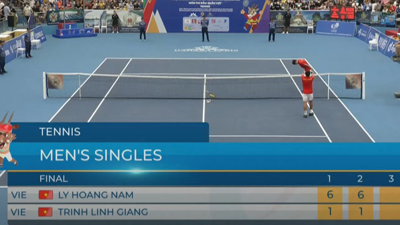 Lý Hoàng Nam đánh bại Linh Giang, bảo vệ thành công HCV SEA Games - Ảnh 3