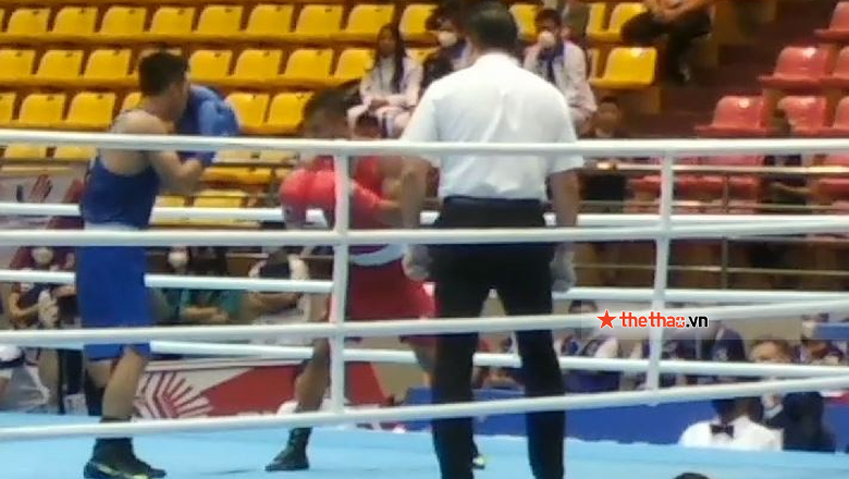 Trần Văn Thảo thua đương kim vô địch Boxing SEA Games - Ảnh 1