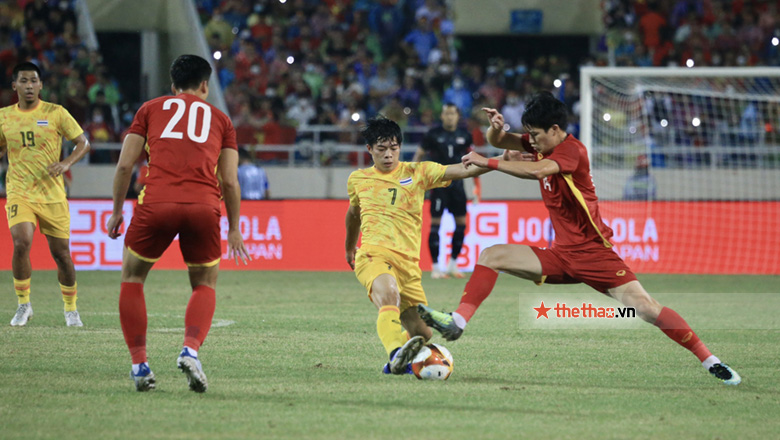 TRỰC TIẾP U23 Việt Nam 0-0 U23 Thái Lan: Thế trận căng thẳng - Ảnh 2