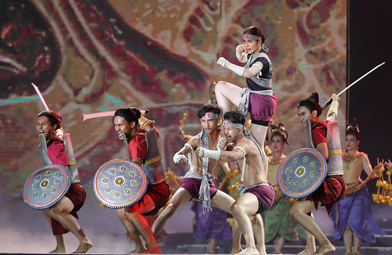 SEA Games 31 kết thúc bằng lễ bế mạc đầy màu sắc - Ảnh 11