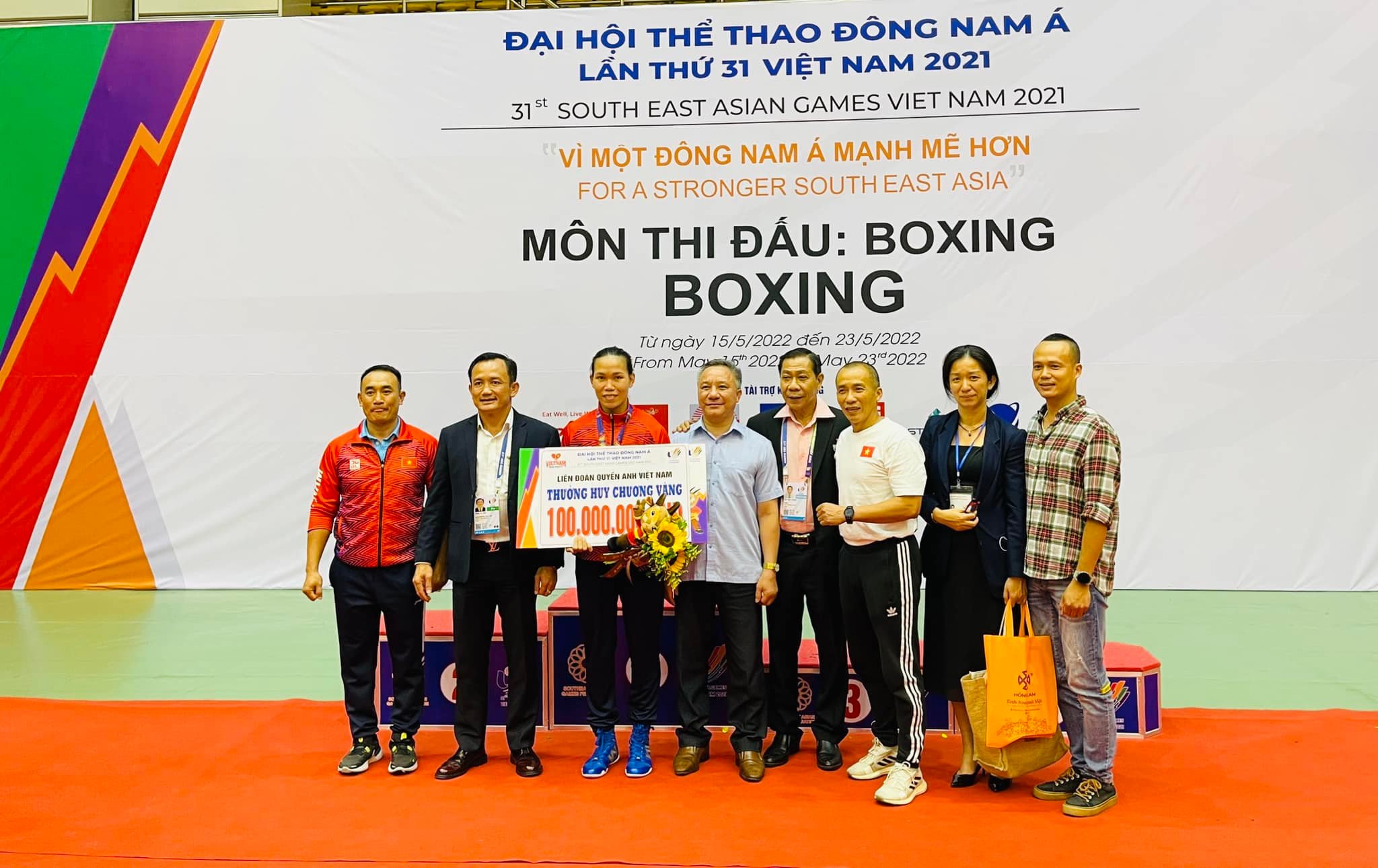 Liên đoàn Boxing Việt Nam chi 460 triệu đồng thưởng VĐV giành huy chương SEA Games 31 - Ảnh 2