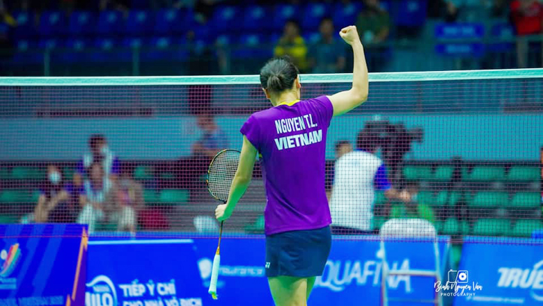 Tay vợt Thùy Linh cảm ơn NHM vì đã cổ vũ tại SEA Games  - Ảnh 1
