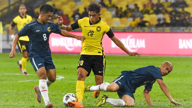 Malaysia 'hủy diệt' Brunei trong trận giao hữu trước thềm vòng loại Asian Cup 2023 - Ảnh 1