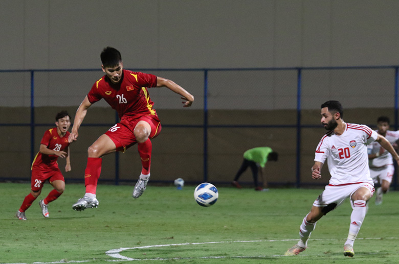 Kết quả giao hữu U23 Việt Nam vs U23 UAE: Khởi đầu khó khăn cho HLV Gong Oh Kyun - Ảnh 1