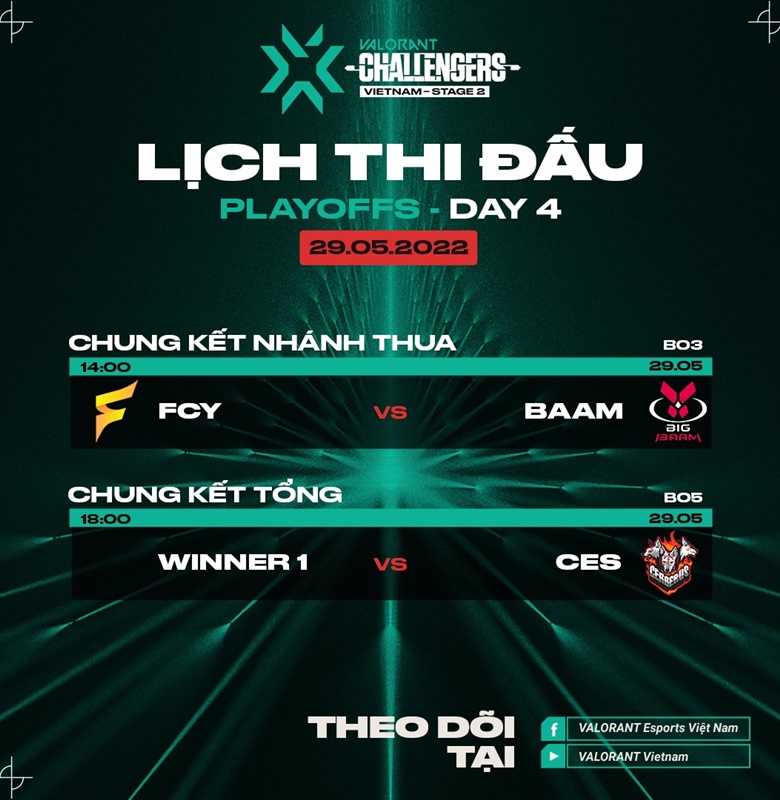 TRỰC TIẾP play-off VCT 2022 Vietnam Stage 2 Challengers ngày 29/5 - Ảnh 1