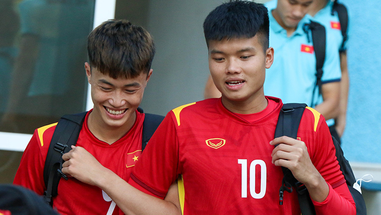 U23 Việt Nam cười nói vui vẻ 1 ngày trước đại chiến với Thái Lan - Ảnh 2