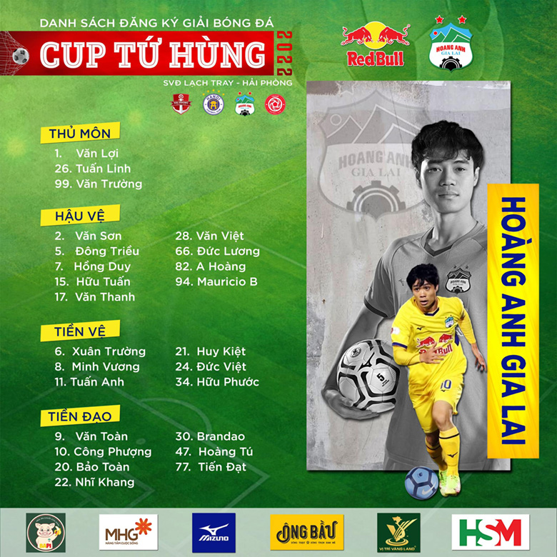 HAGL chỉ sử dụng 2 ngoại binh tại giải Tứ hùng Hải Phòng 2022 - Ảnh 1