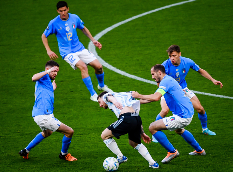 Messi xuất sắc nhất trận Finallisima 2022 giữa Italia và Argentina - Ảnh 2