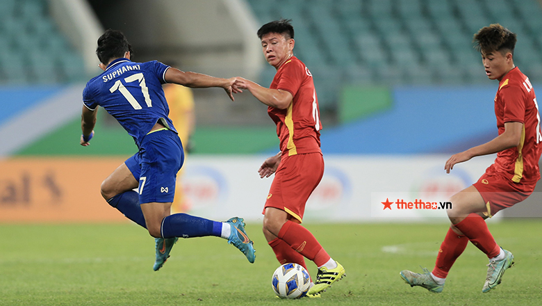 TRỰC TIẾP U23 Việt Nam 1-0 U23 Thái Lan: Bàn thắng ở giây thứ 20 - Ảnh 1