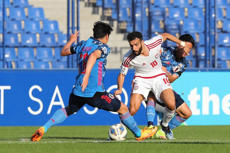 Kết quả U23 UAE vs U23 Nhật Bản: 'Samurai xanh' chật vật giành 3 điểm đầu tiên - Ảnh 3