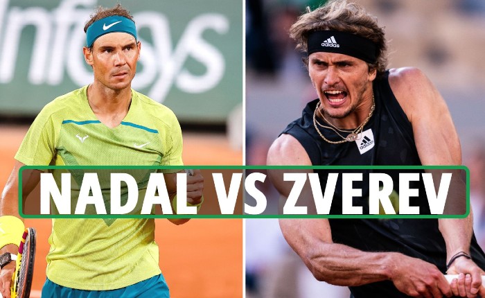Trực tiếp tennis Nadal vs Zverev - Bán kết Roland Garros, 19h45 ngày 3/6 - Ảnh 1