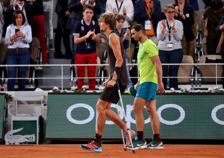 Vì sao Zverev bỏ cuộc ở trận bán kết Roland Garros 2022 với Nadal? - Ảnh 3