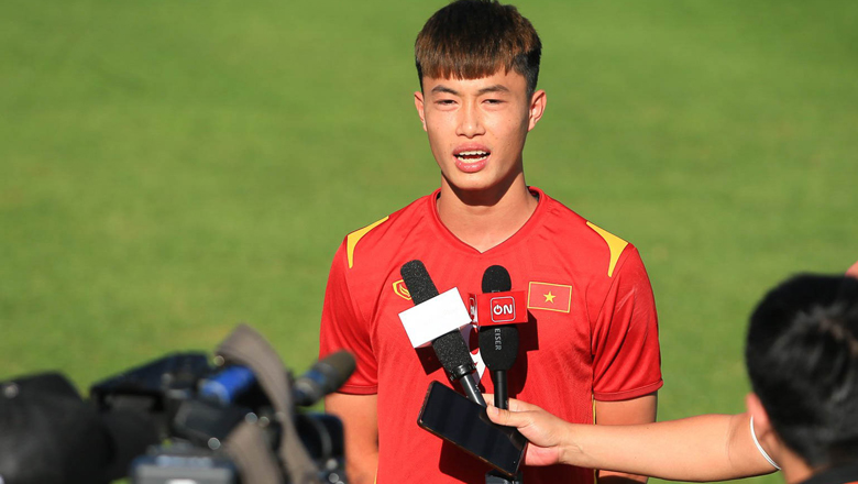 Em út U23 Việt Nam: Tôi háo hức đối đầu với Lee Kang In của Hàn Quốc - Ảnh 1