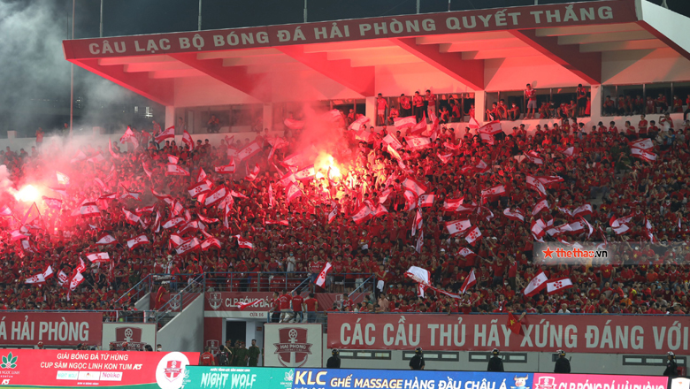 CĐV Hải Phòng lên kế hoạch đốt pháo sáng ở trận đấu với Hà Nội FC - Ảnh 1