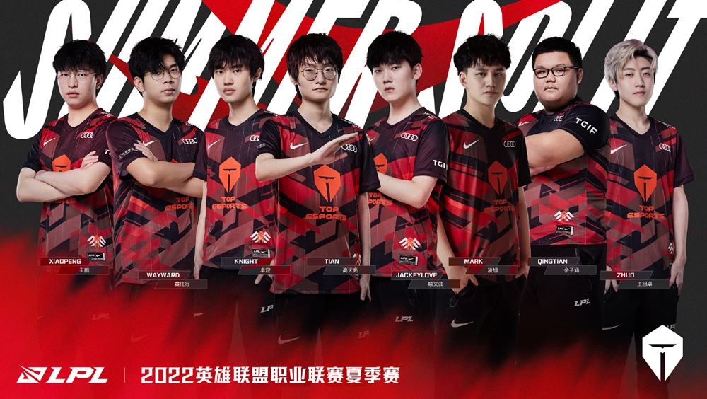 Top Esports chốt đội hình dự LPL mùa Hè 2022 - Ảnh 1