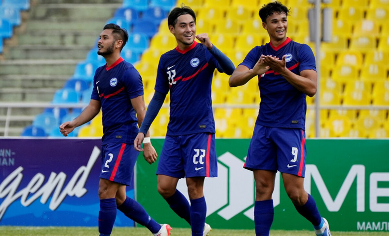 Kết quả vòng loại Asian Cup 2023: Singapore hủy diệt Myanmar, Campuchia có điểm số an ủi - Ảnh 2