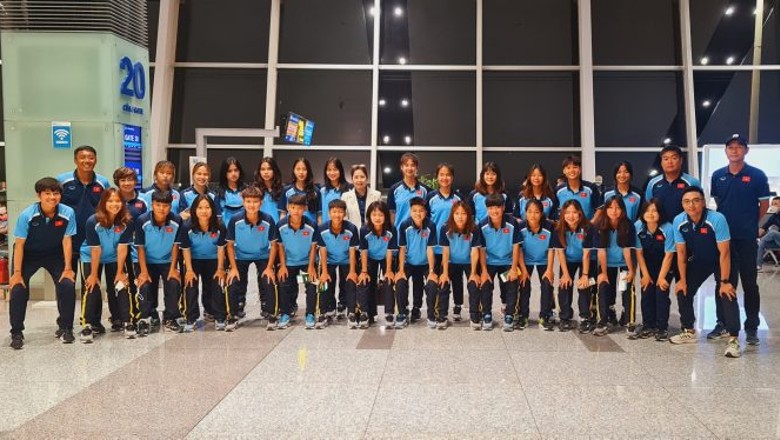 U18 nữ Việt Nam lên đường sang Nhật Bản tập huấn - Ảnh 1