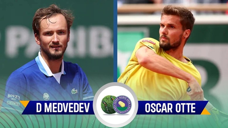 Trực tiếp tennis Bán kết Halle Open: Medvedev vs Otte, Hurkacz vs Kyrgios - Ảnh 1