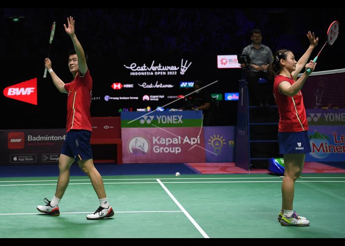 Cặp đôi cầu lông Trung Quốc vô địch cả Indonesia Masters lẫn Indonesia Mở rộng - Ảnh 2