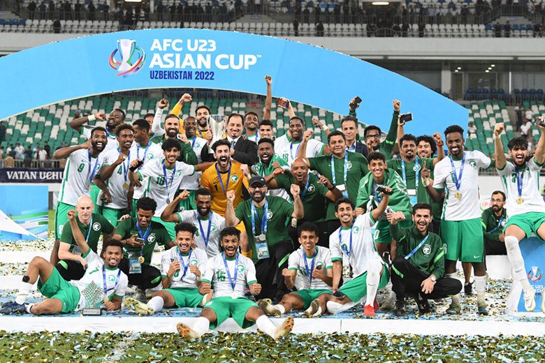 Cầu thủ U23 Saudi Arabia được thưởng hơn 6 tỷ đồng cho chức vô địch U23 châu Á - Ảnh 2