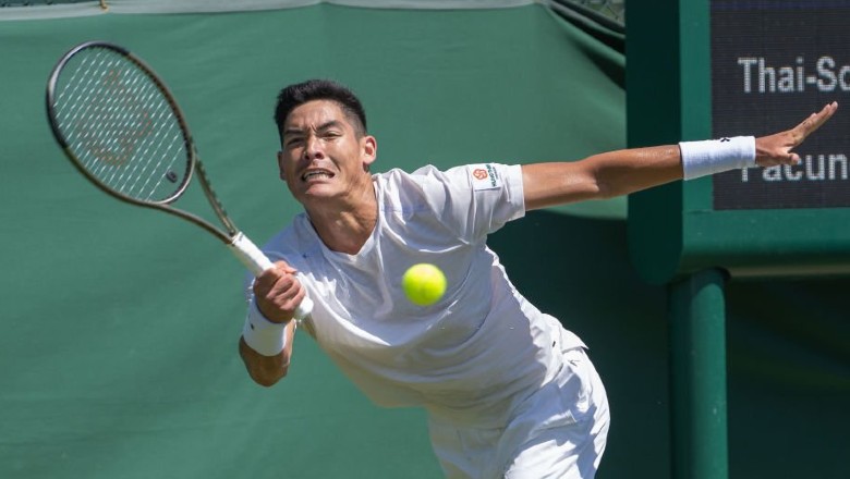 Tay vợt Việt kiều Thái Sơn Kwiatkowski dự vòng loại Wimbledon 2022 sau 8 tháng chấn thương - Ảnh 2