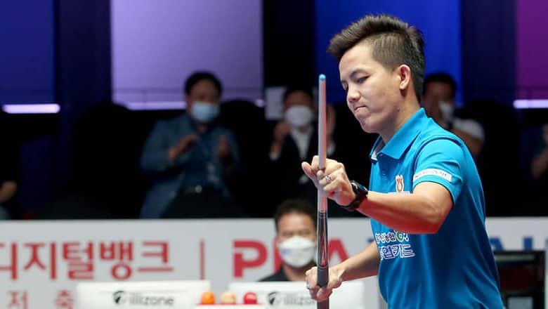 Phương Linh lọt vào vòng 32 PBA Championship 2022 sau loạt 'đấu súng' - Ảnh 1