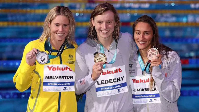 Katie Ledecky lập kỳ tích ở giải Vô địch bơi thế giới - Ảnh 1