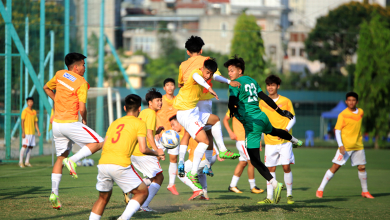 U19 Việt Nam thắng CLB Hải Phòng trước thềm giải vô địch Đông Nam Á 2022 - Ảnh 1