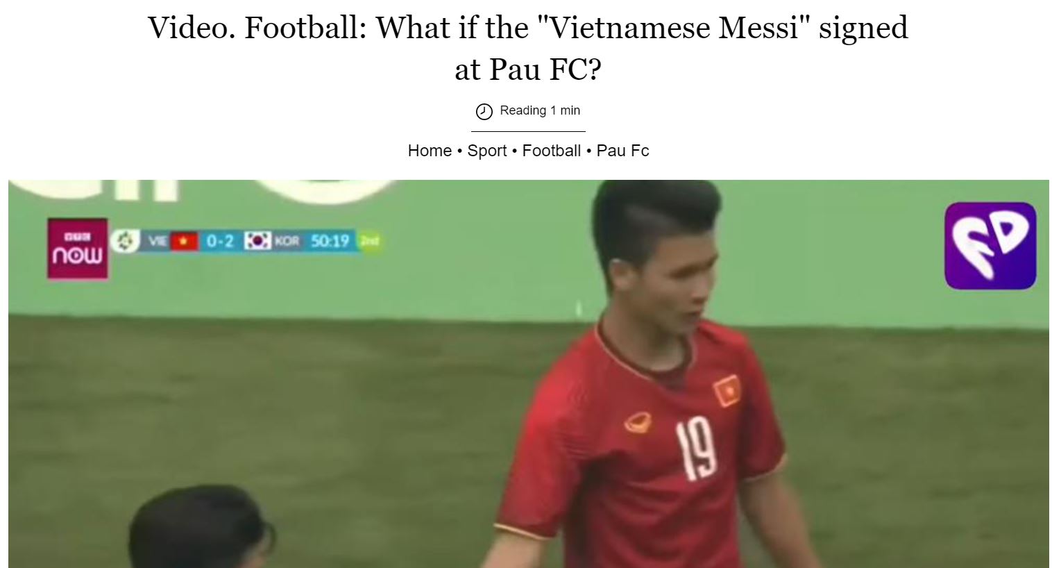 Báo Pháp nêu 3 lý do Quang Hải đầu quân cho Pau FC - Ảnh 2
