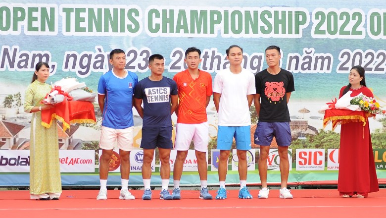 Lý Hoàng Nam cùng loạt sao tham dự giải tennis Quảng Nam Mở rộng 2022 - Ảnh 1