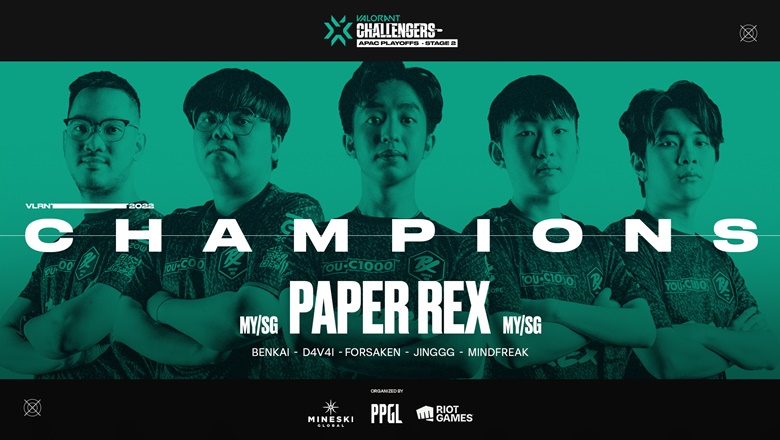 Paper Rex vô địch VCT 2022 APAC Stage 2 Challengers - Ảnh 1