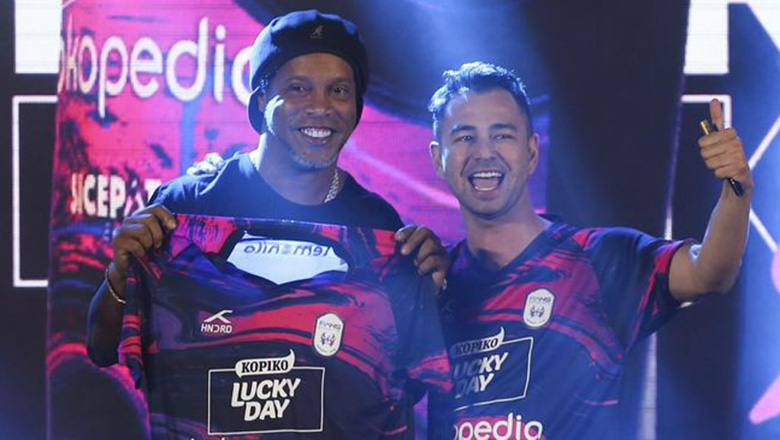 Ronaldinho sang Indonesia khoác áo CLB Rans Nusantara - Ảnh 1