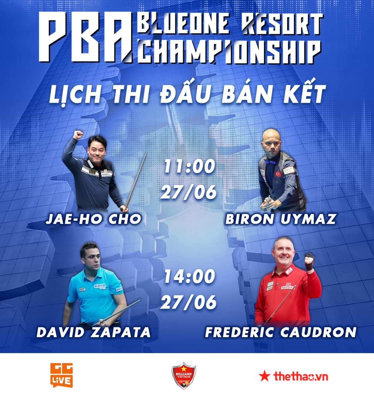 Lịch thi đấu PBA Championship 2022 ngày 27/6: Frederic Caudron thi đấu lúc mấy giờ? - Ảnh 1