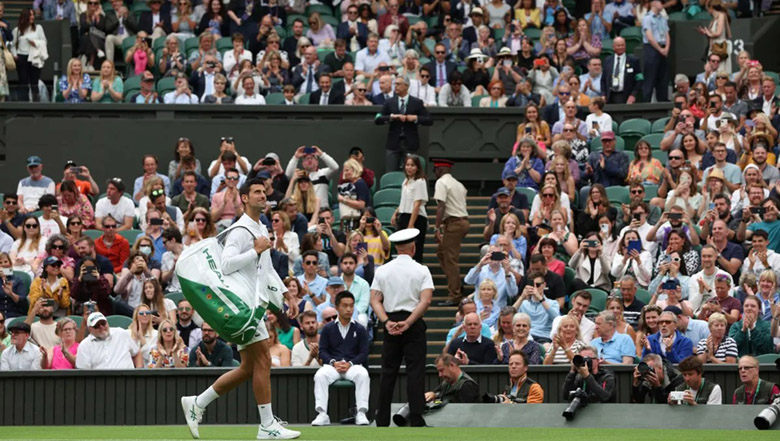 Wimbledon 2022 xác lập kỷ lục về số khán giả đến sân theo dõi - Ảnh 1
