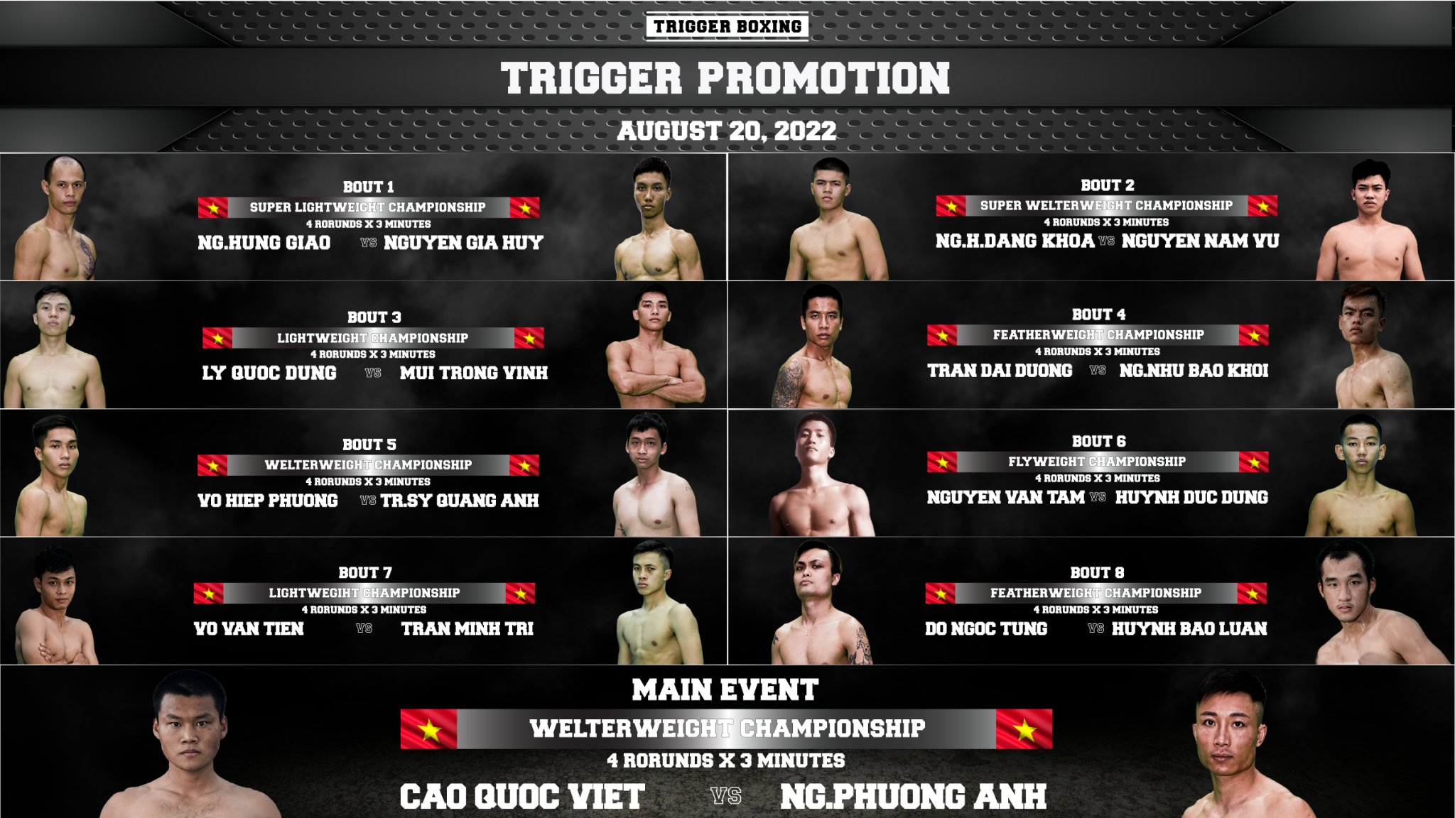 CLB Trigger tổ chức sự kiện Boxing chuyên nghiệp tại Hà Nội vào tháng 8 - Ảnh 1