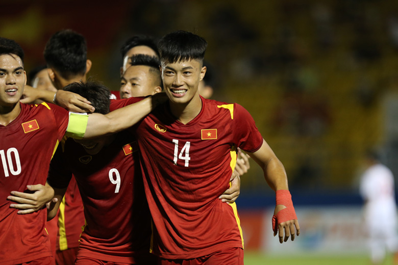 Kết quả U19 Việt Nam vs U19 Myanmar: Văn Khang một mình cân tuyến giữa đội khách - Ảnh 2