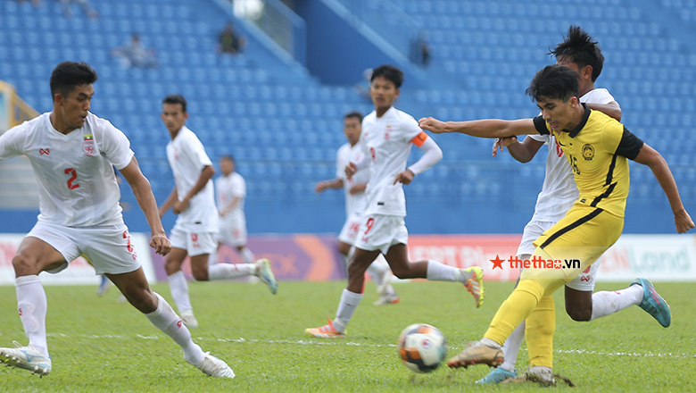 Kết quả U19 Malaysia vs U19 Myanmar: Níu kéo hi vọng - Ảnh 1