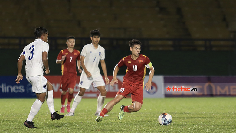 Kết quả U19 Việt Nam vs U19 Thái Lan: Voi chiến mất vé vào chung kết  - Ảnh 1
