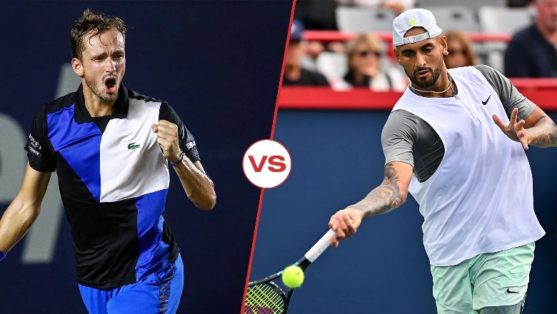 Lịch thi đấu tennis ngày 10/8: Rogers Cup ngày 3 - Tâm điểm Medvedev vs Kyrgios - Ảnh 1