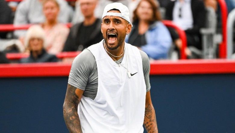 Số 1 thế giới Medvedev thua ngược Kyrgios, bị loại khỏi Rogers Cup ngay từ vòng 2 - Ảnh 3