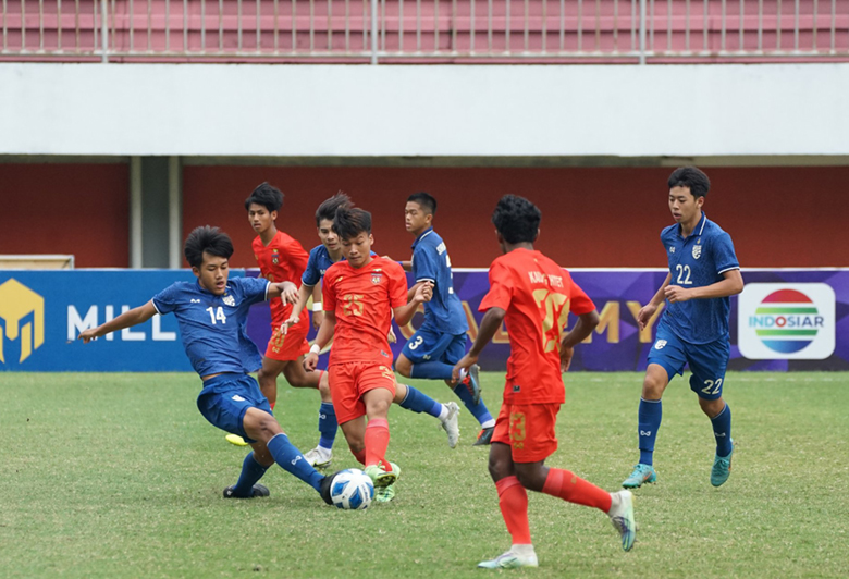U16 Thái Lan giải quyết U16 Myanmar trong hiệp 2, giành hạng 3 chung cuộc - Ảnh 1
